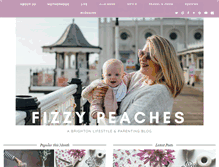 Tablet Screenshot of fizzypeaches.com